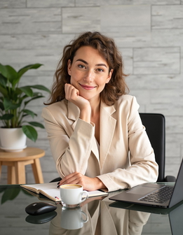 Professional female CEO headshot