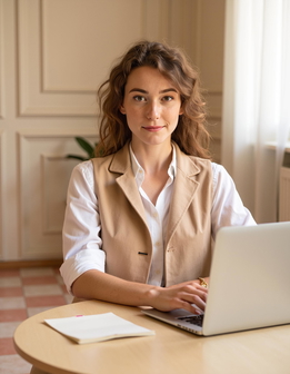 Professional female CEO headshot