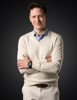 Professional male CEO headshot