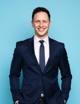 Professional male CEO headshot